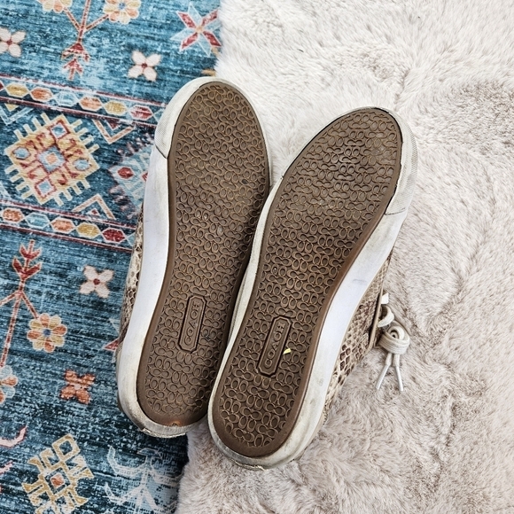 Coach Printed Sneaker Barrett Women US 8.5B - Picture 7 of 14